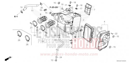 AIR CLEANER CMX500AL de 2020